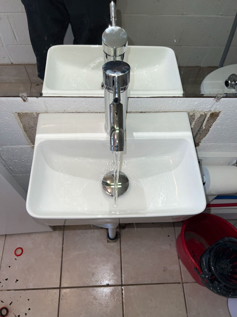 commercial sink installation easton pa - plumbing services