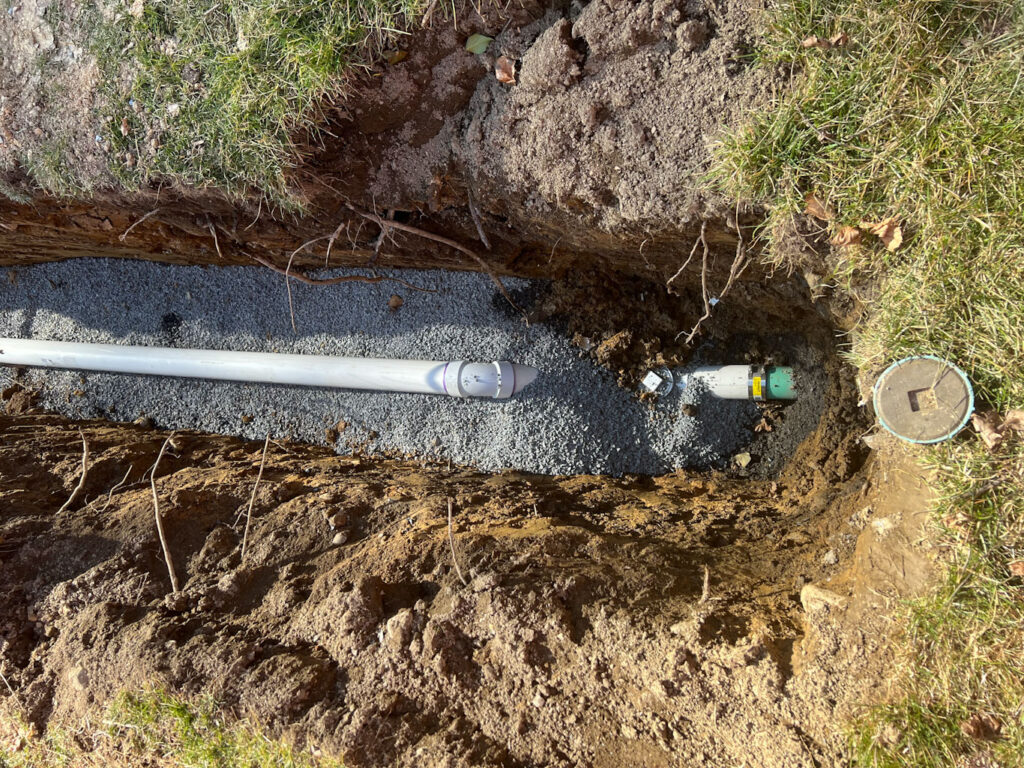 sewer line pipe replacement in easton pa
