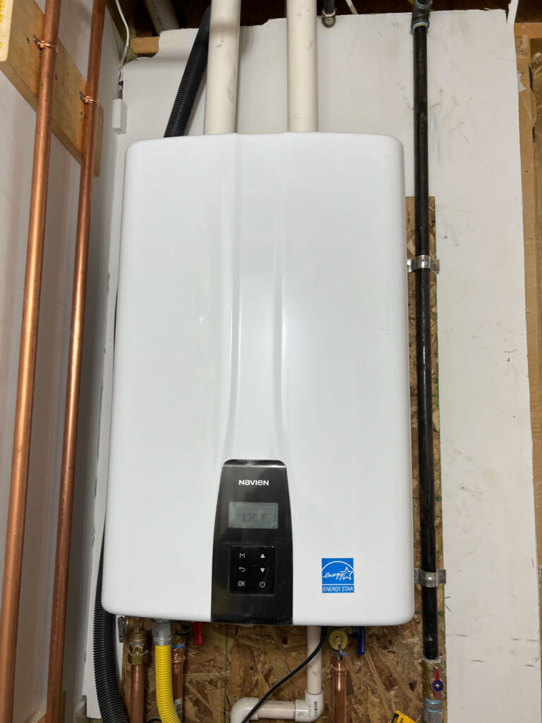 Navien Water Heater Installation Easton PA