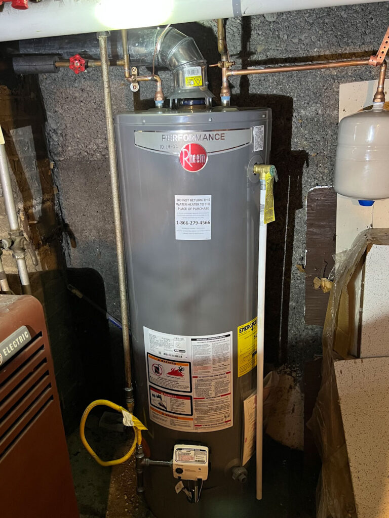 Rheem Water Heater Installation Mount Bethel PA